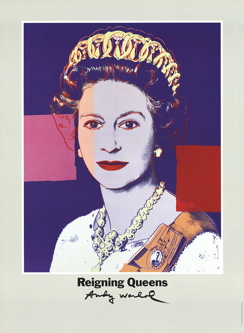 ANDY WARHOL Queen Elizabeth II of England from Reigning Queens, 1986