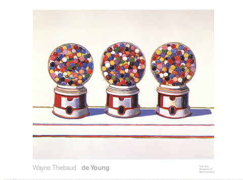 WAYNE THIEBAUD Three Machines (1963), 2023