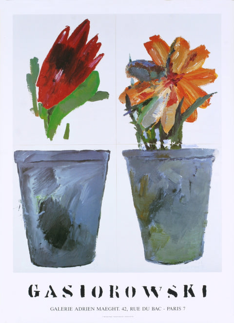 GERALD GASIOROWSKI Pots De Fleurs #85/86, 1993