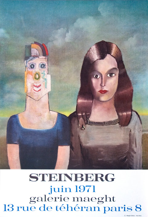SAUL STEINBERG Couple, 1971