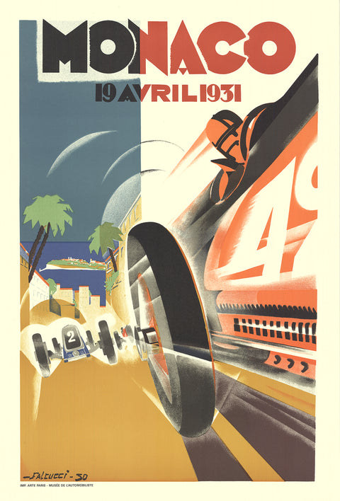 ROBERT FALCUCCI Monaco Grand Prix 1931, 1983