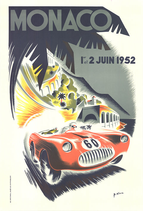 B. MINNE Monaco Grand Prix 1952, 1985