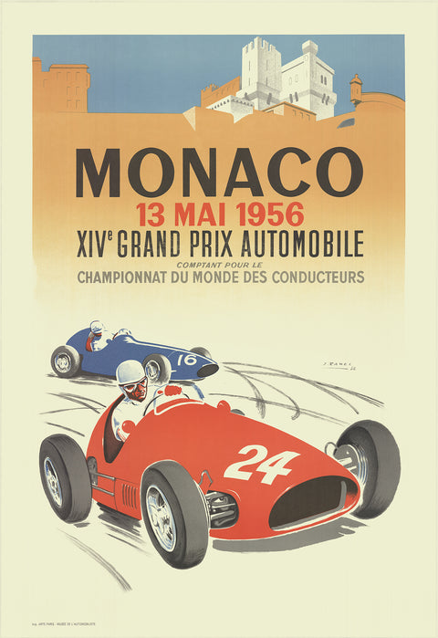JEAN RAMEL Monaco Grand Prix 1956, 1987
