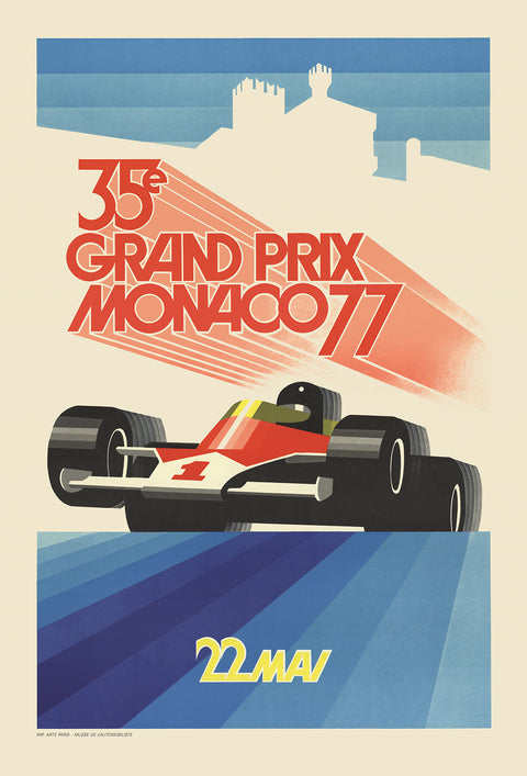 ROLAND HUGON Monaco Grand Prix 1977, 1990