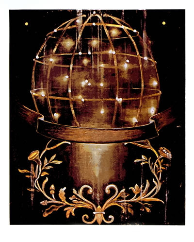 ROSS BLECKNER Sphere And Moulding, 1987 - Signed