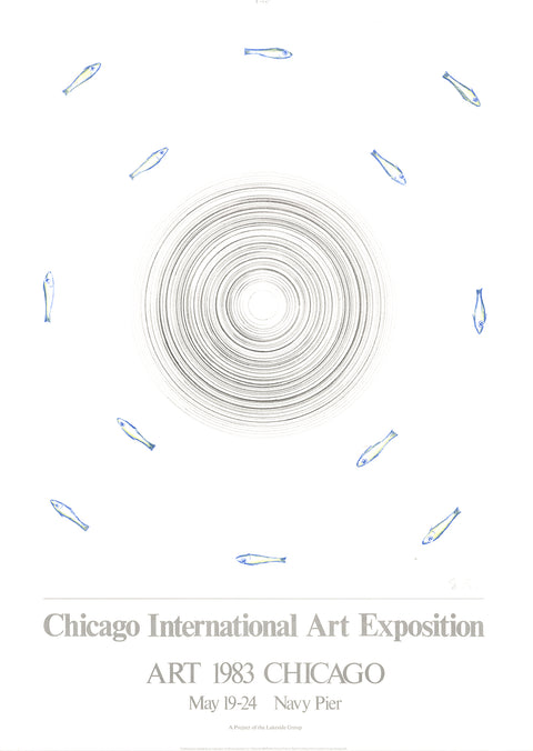 EDWARD RUSCHA Chicago International Art Exposition, 1983