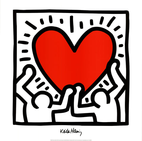 KEITH HARING Untitled (1988), 1995