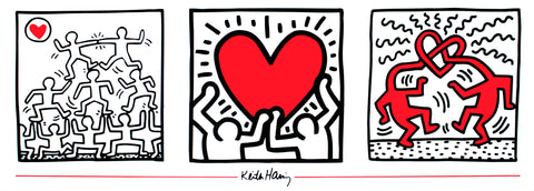 KEITH HARING Untitled (1987), 1995