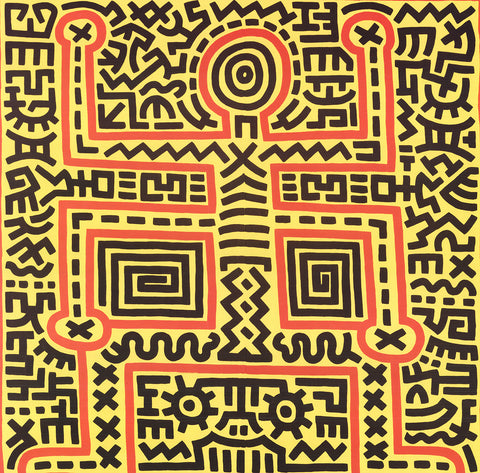 KEITH HARING Untitled (1983), 1992