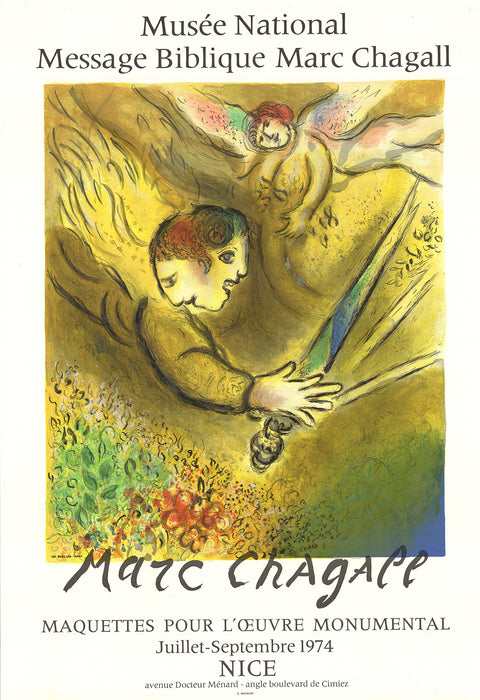MARC CHAGALL The Angel of Judgment, 1974