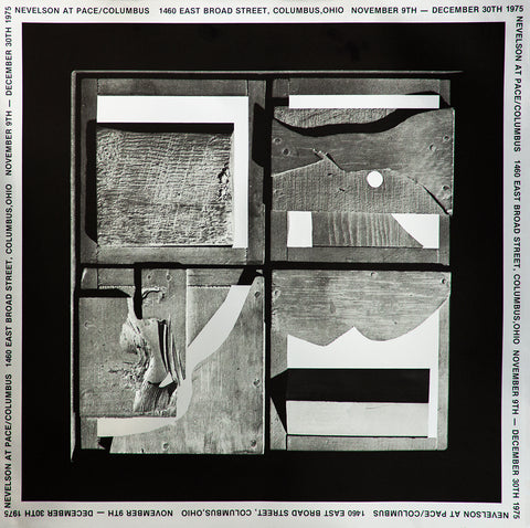 LOUISE NEVELSON End of Day, 1975
