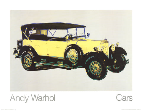 ANDY WARHOL Mercedes Type 400 (1925), 1989