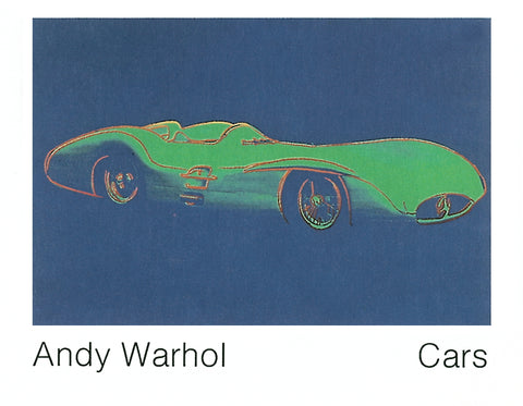 ANDY WARHOL Formula 1 Car, W 196R, 1989