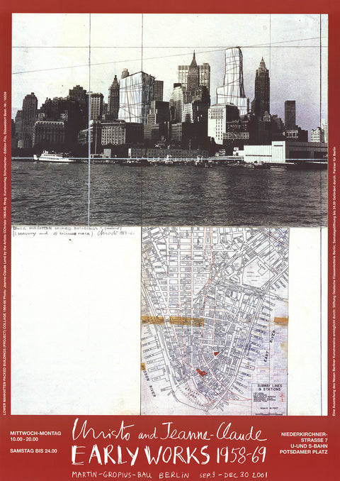 JAVACHEFF CHRISTO Lower Manhattan (1964), 2001