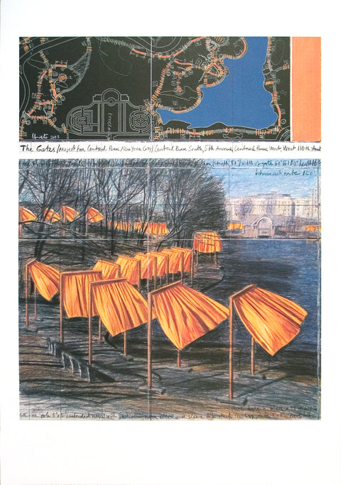 JAVACHEFF CHRISTO Project for the Gates VIII, 2003