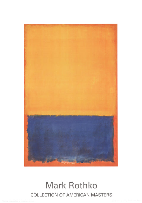 MARK ROTHKO Yellow, blue, orange (1955)