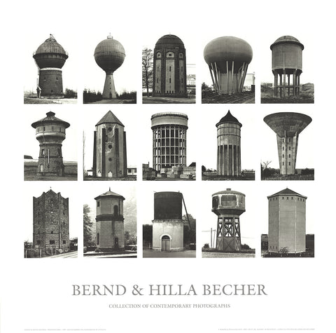 BERND AND HILLA BECHER Water Towers, 2005