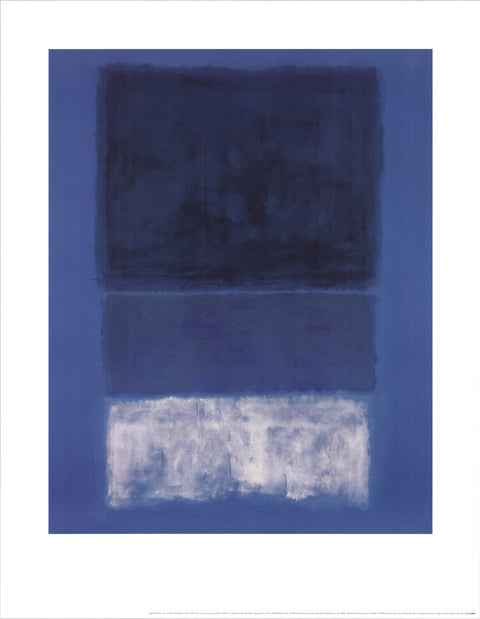 MARK ROTHKO No 14 White and Greens in Blue, 1998