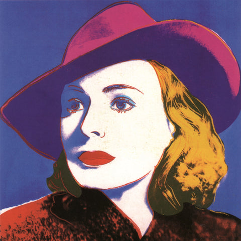 ANDY WARHOL Ingrid with Hat (sm), 2000