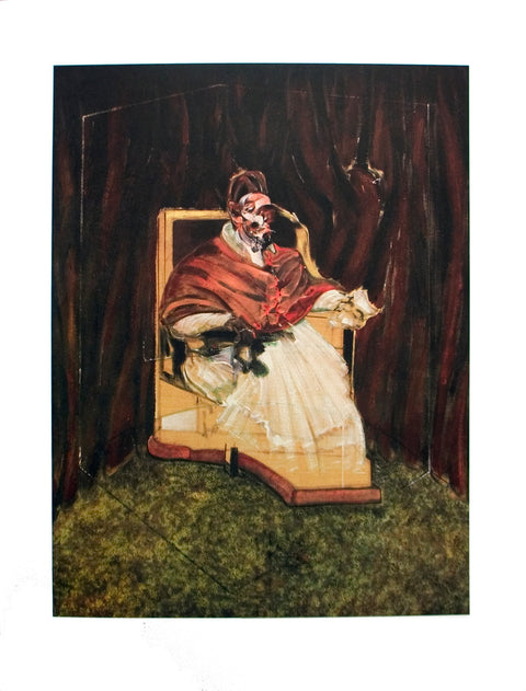 FRANCIS BACON Portrait of Pope Innocent XII, 1995
