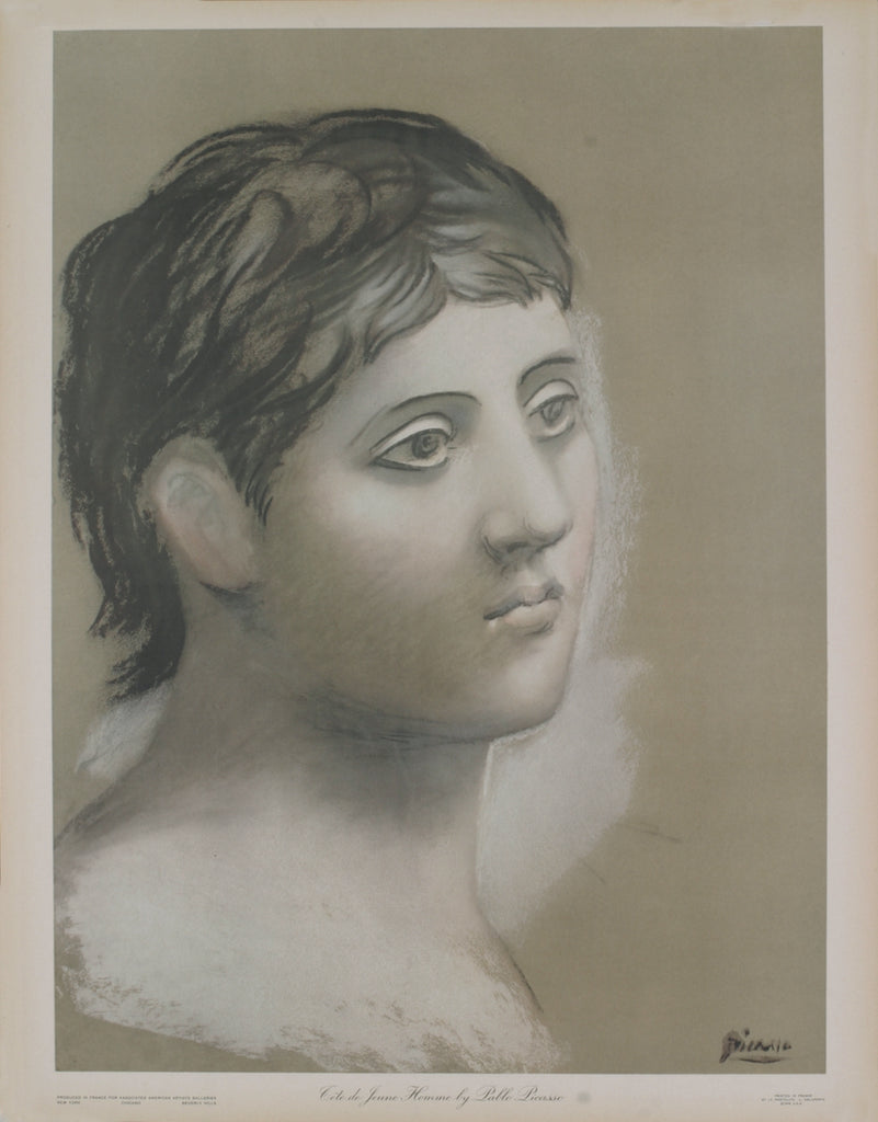 Pablo Picasso Le Jeune Peintre Limited Edition Offset