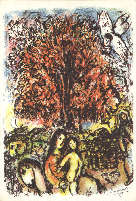 Marc Chagall Sainte Famille x 50 cards Postcard