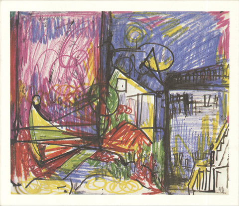 Hans Hofmann Landscape x 50 cards Notecard