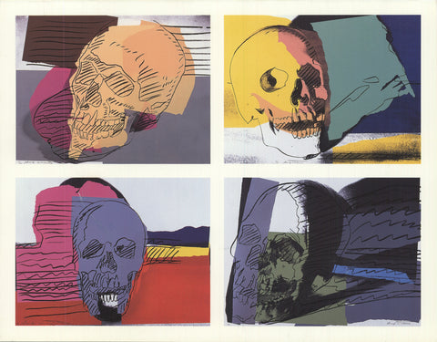 ANDY WARHOL Skulls, 1990, 1998