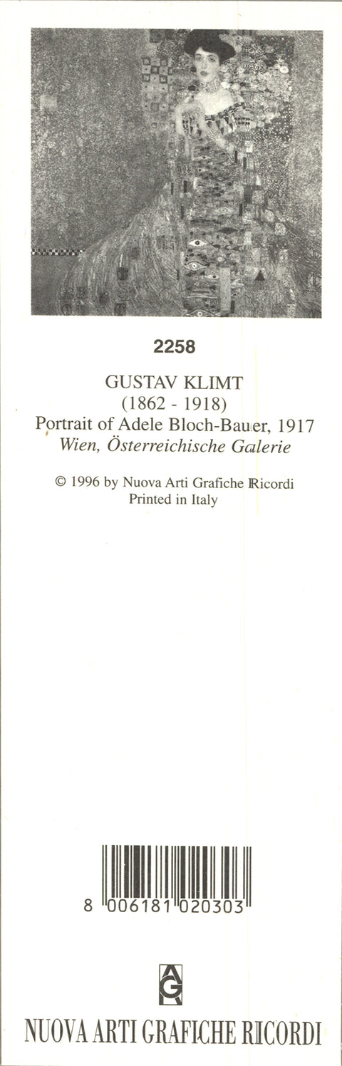 Gustav Klimt Portrait of Adele Bloch-Bauer