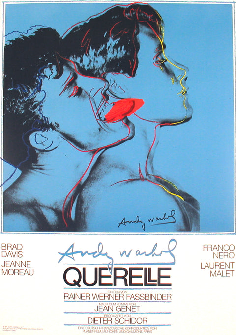 ANDY WARHOL Querelle Blue, 1983
