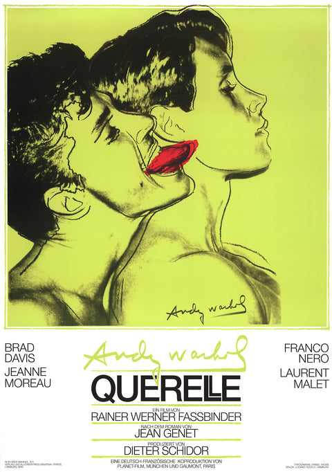 ANDY WARHOL Querelle Green, 1983