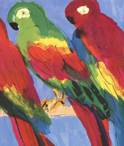 WALASSE TING Parrots, 1990