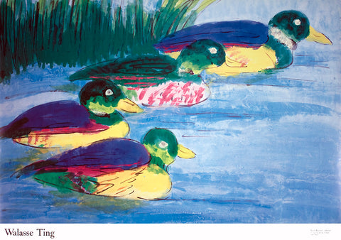 WALASSE TING 4 Ducks (sm), 1990