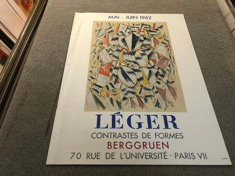 FERNAND LEGER Contrastes De Formes, 1962