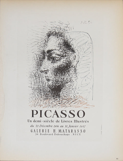 PABLO PICASSO Galerie Matarasso, 1959