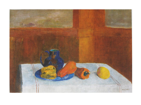 ODILON REDON Still Life with Peppers and Pitcher, 1975