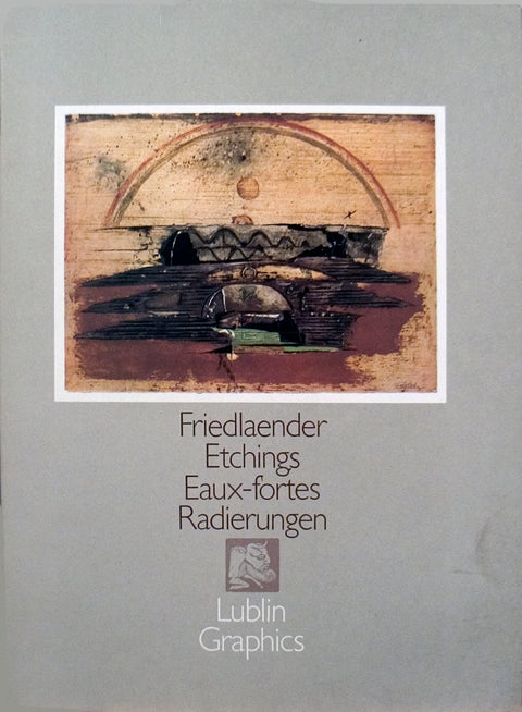 Friedlaender Etchings Eaux-Fortes Radierungen, 1972