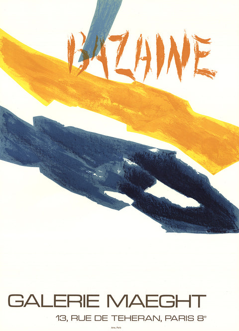 JEAN RENE BAZAINE Galerie Maeght, 1974