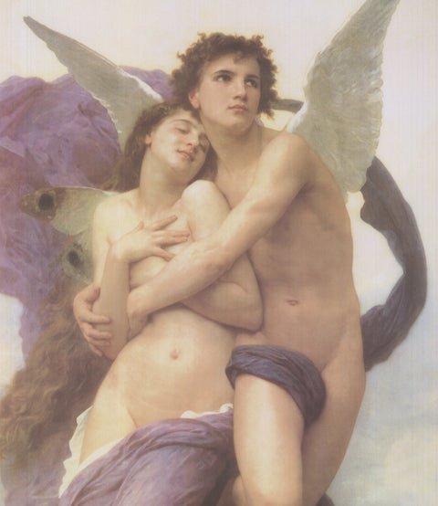 WILLIAM-ADOLPHE BOUGUEREAU the Seduction of Psyche