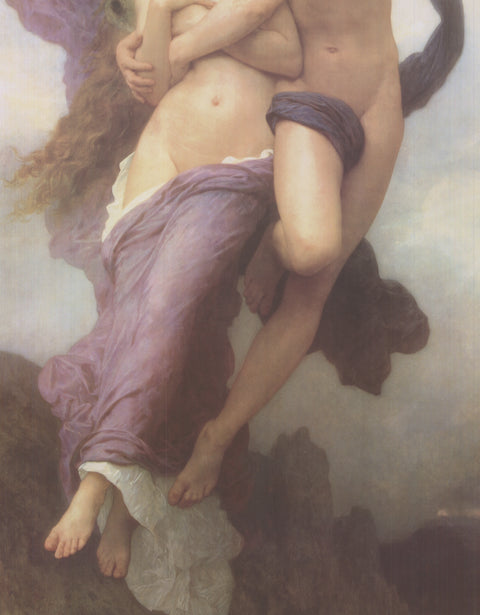 WILLIAM-ADOLPHE BOUGUEREAU the Seduction of Psyche