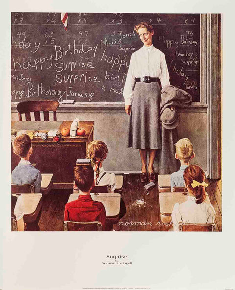 NORMAN ROCKWELL Surprise