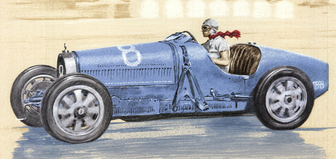 XAVIER LA VICTOIRE Bugatti-Helle Nice, 2010 - Signed