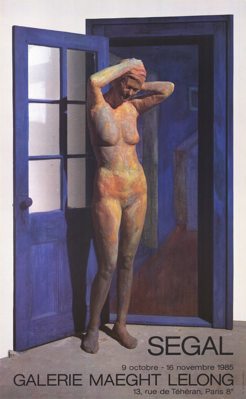 GEORGE SEGAL Standing Nude in Doorway
