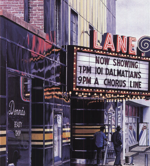 DAVIS CONE Lane Theater, 1995 - Signed