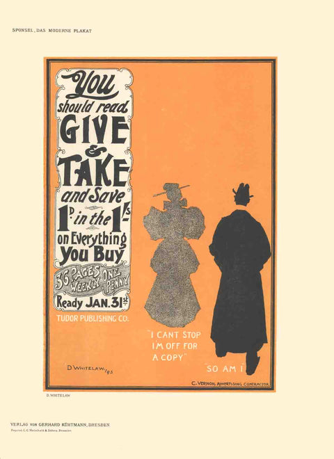 DAVID WHITELAW Give & Take, 1897