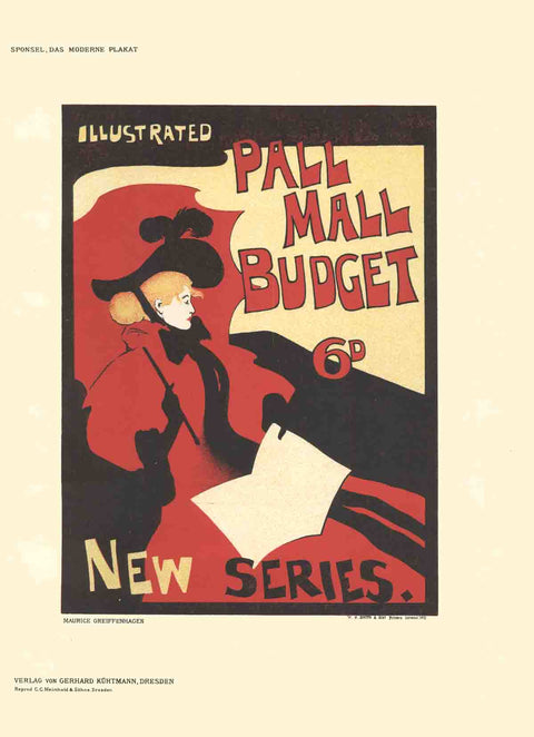 MAURICE GREIFFENHAGEN Pall Mall Budget, 1897