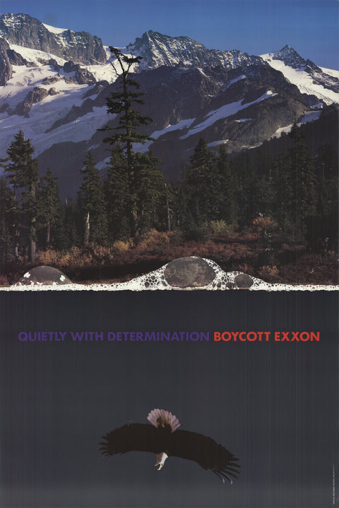 MARKUS RAETZ Quietly with Determination Boycot Exxon