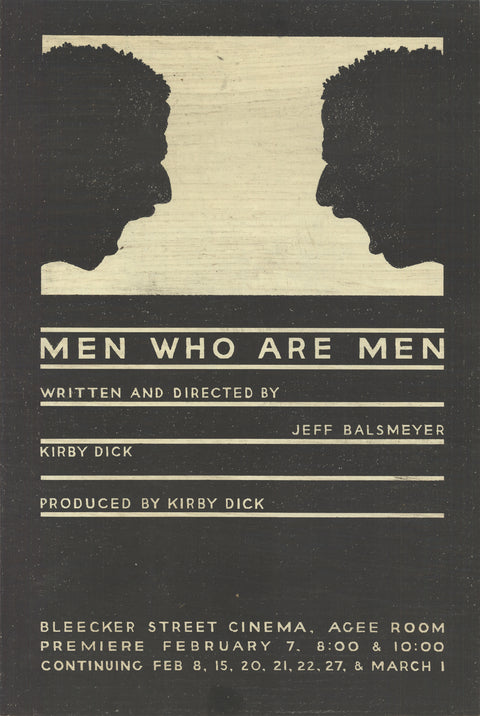JEFF BALSMEYER Men Who Are Men, 1981