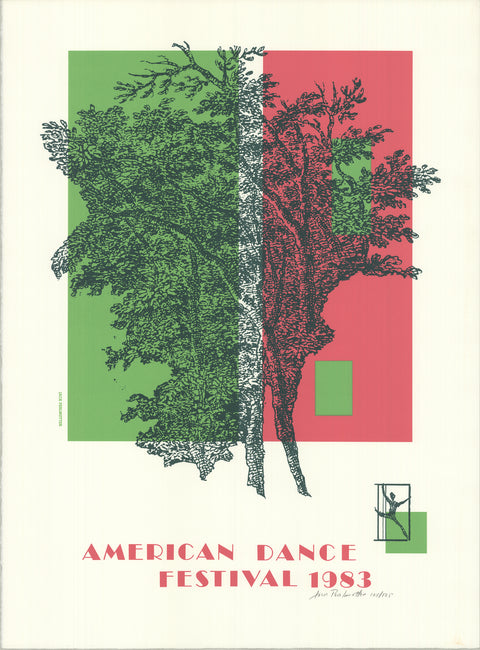 JACK PERLMUTTER American Dance Festival 1983, 1983 - Signed