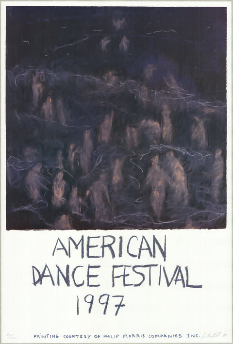 JENNIFER BARTLETT American Dance Festival, 1997 - Signed